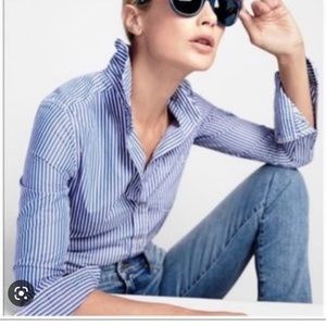 J Crew XXS Women’s Dress Shirt Haberdashery